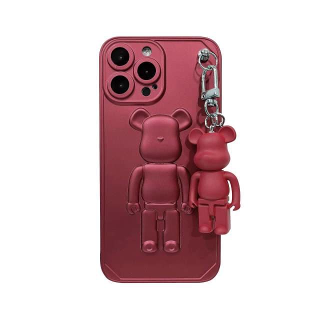 3D Kaws Doll iPhone Case | 12 Pro Max / Red