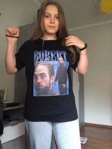 Robert Pattinson Standing Meme T-Shirt photo review