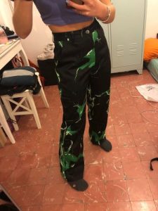 Lightning Print Jogger Pants photo review