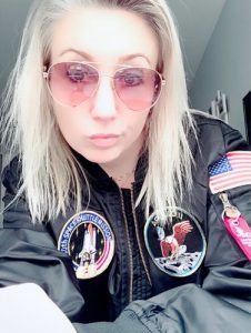 NASA Space Shuttle Apollo Bomber Jacket photo review