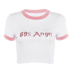 69% Angel Crop Top
