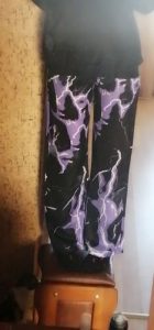 Lightning Print Jogger Pants photo review