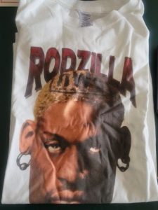 Dennis Rodman Rodzilla T-Shirt photo review