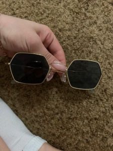Retro Rectangle Sunglasses photo review