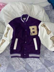 Bone College Bomber Jacket photo review