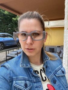 OFF Cady rectangle-frame sunglasses photo review