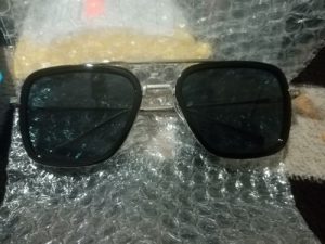 Tony Stark Pilot Square Metal Sunglasses photo review