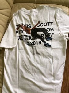 Travis Scott x Virgil Abloh T-Shirt photo review