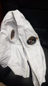 NASA Space Shuttle Apollo Bomber Jacket photo review