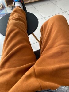 Yeezy Cotton Sweatpants - Brown photo review