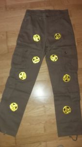 Skull Face Cargo Pants photo review