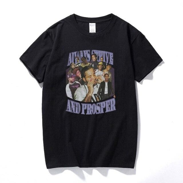 Always Strive And Prosper T-Shirt | Black / XL