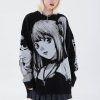 Anime Girl Harajuku Knitted Sweater