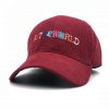 Astroworld Wish You Were Here Corduroy Cap | Red