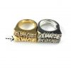 AWGE Letter Ring | 9 / Gold