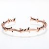 Barbed Wire Bracelet | Rose Gold