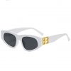 BB Cat Eye Sunglasses | White