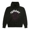 Black Sp5der Worldwide Hoodie | S