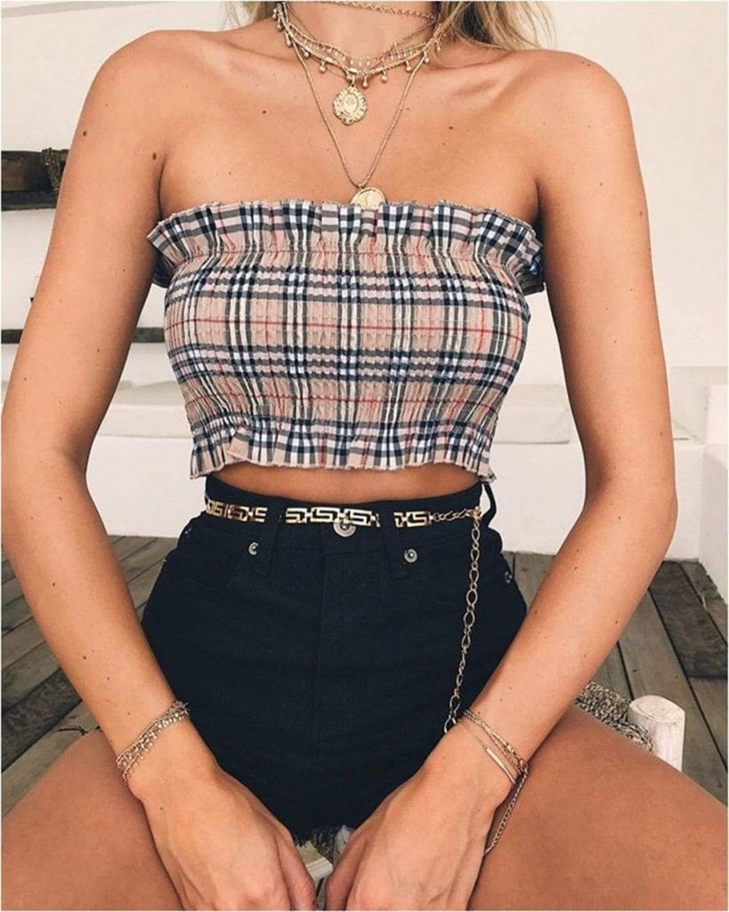 Burberry Tube Top | One Size