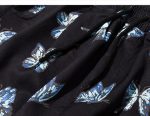 Butterfly Print Baggy Sweatpants