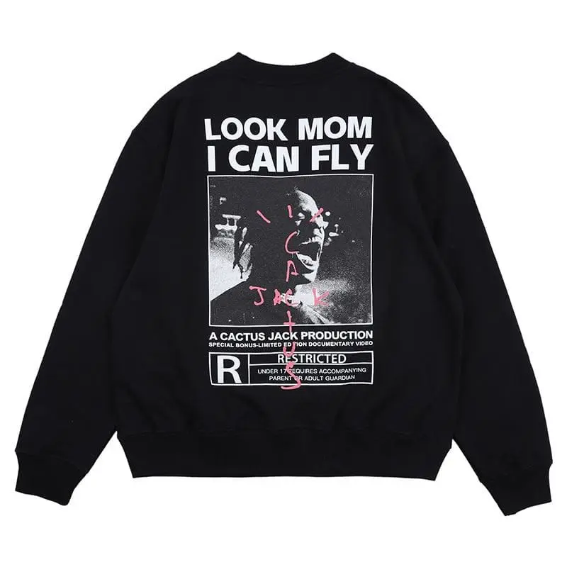 Cactus jack look mom i can fly discount hoodie