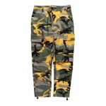 Camouflage Cargo Pants | XL / Yellow
