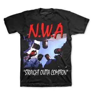 Compton T-Shirt | Black / S