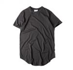 Curved T-Shirt | grey / S