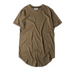 Curved T-Shirt | green / S