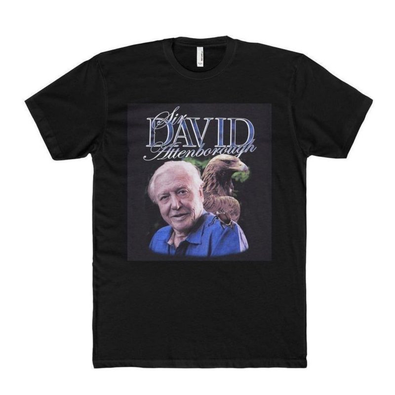 David Attenborough Homage T-Shirt