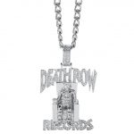 Death Row Records Pendant Necklace | Silver