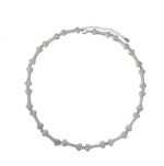 Dog Bone Iced Chain | Necklace