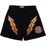 Eric Emanuel lightning Bolt Shorts | Black / XXL