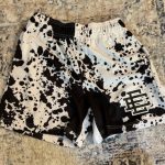 Eric Emanuel Paint Spill Shorts | Black / S