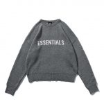 Fear of God Essentials Knit Sweater | Gray / M