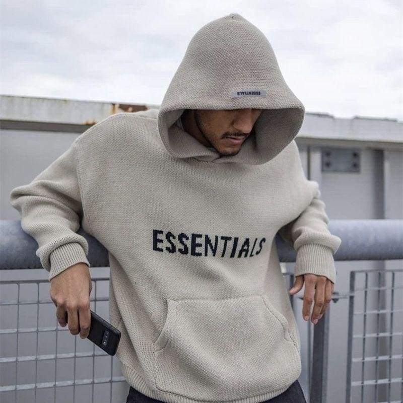 Fear Of God Essentials Knitted Hoodie