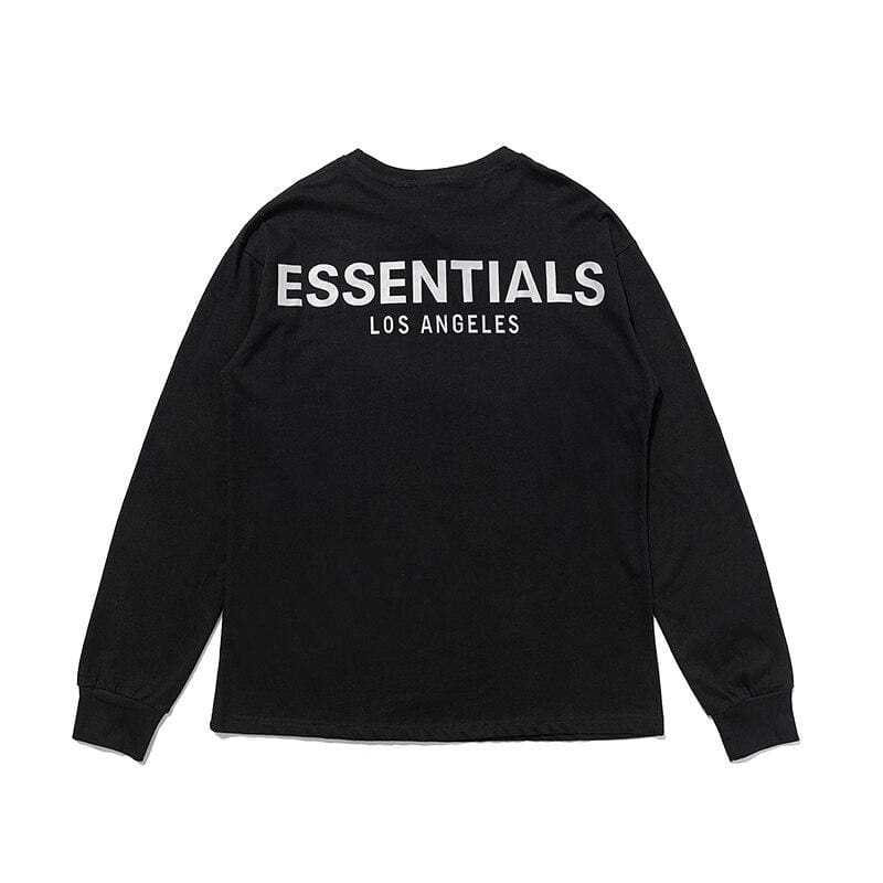Essentials Los Angeles Long Sleeve T-Shirt | Black / XL
