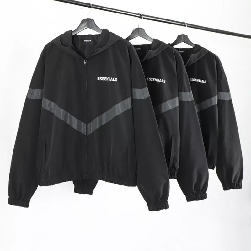 Essentials Reflective Track Jacket - Streetgarm