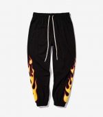 Flame Jogger Pants | Black / L