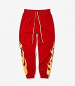 Flame Jogger Pants | Red / L