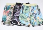 Floral Cotton Drop-Rise Shorts