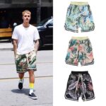 Floral Cotton Drop-Rise Shorts