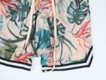 Floral Cotton Drop-Rise Shorts