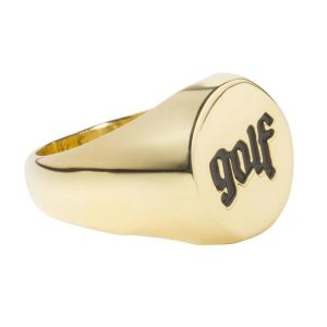 Golf Signet Ring | 7 / Gold