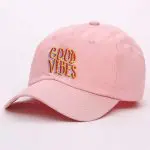 Good Vibes Cap | Pink