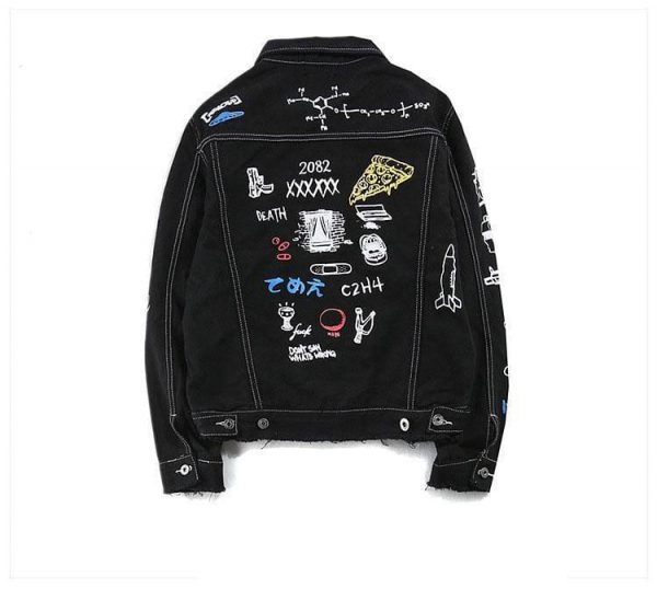 Graffiti Denim Jacket - Streetgarm