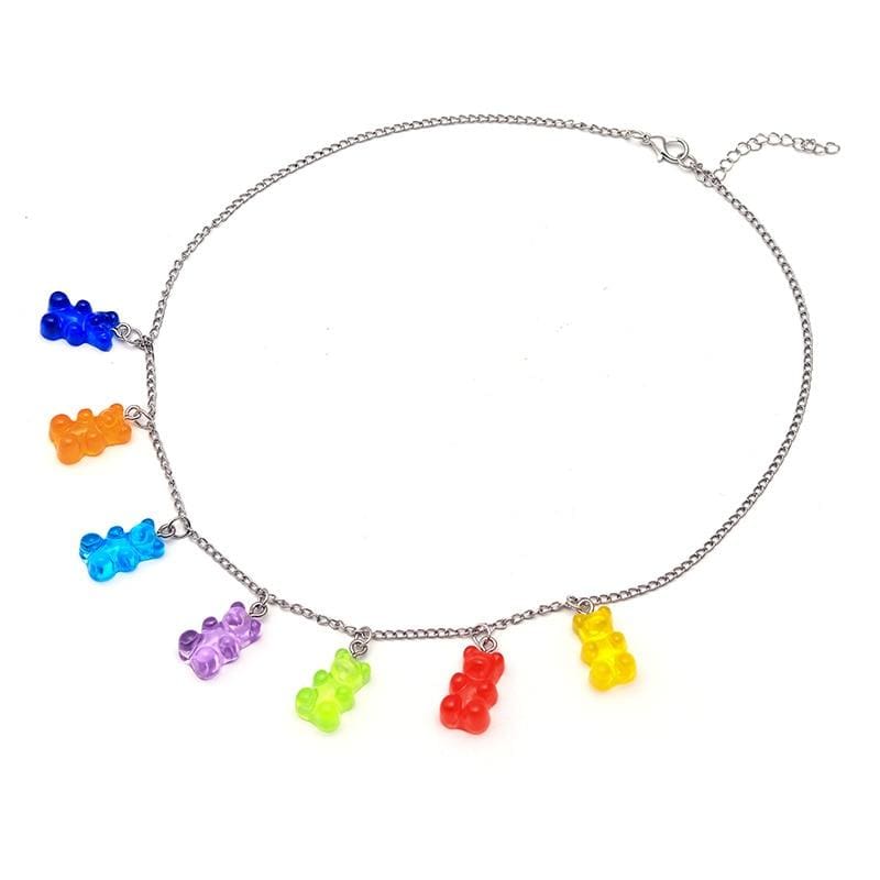 Gummy Bear Chain Necklace