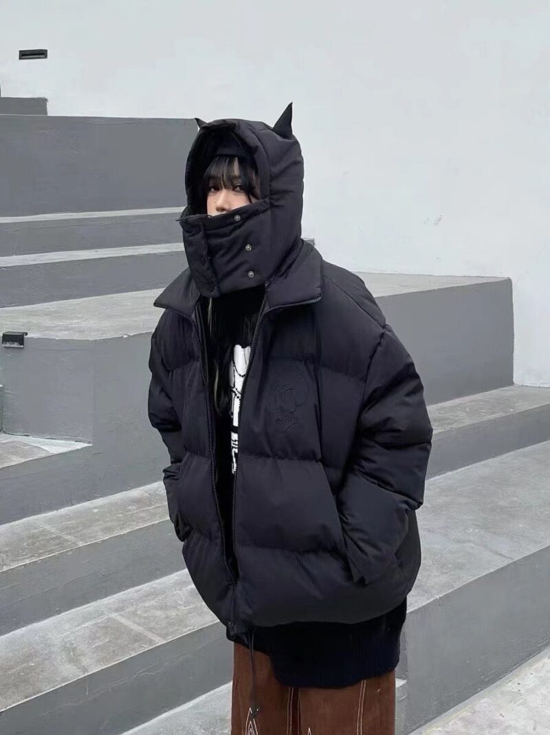 Horned Padded Jacket Coat