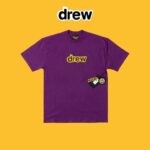 Justin Bieber Drew T-Shirt | Purple / S