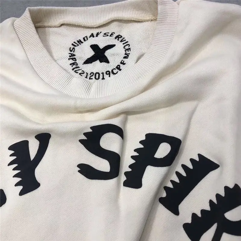 Kanye West CPFM Holy Spirit Crewneck - White - Streetgarm